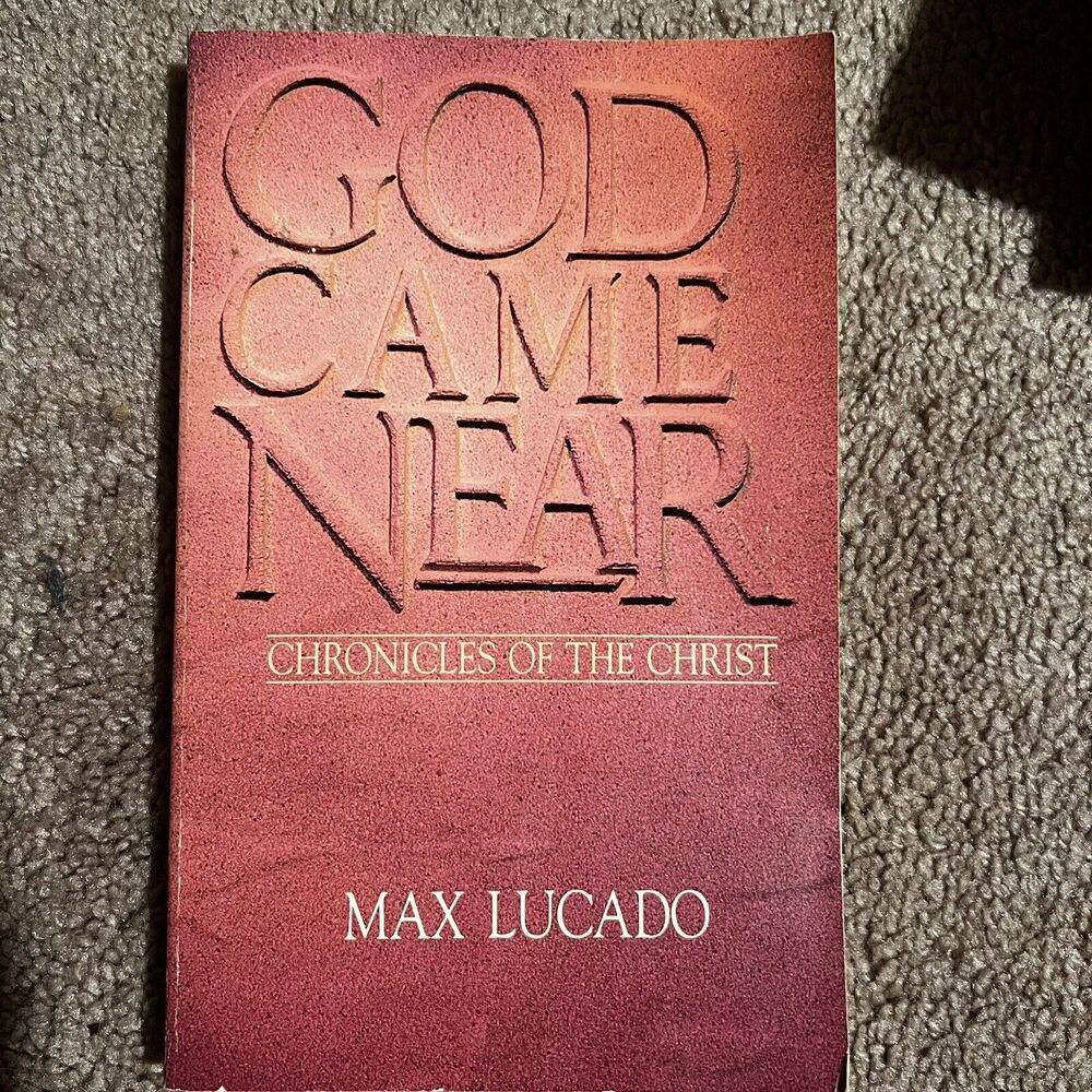 Max Lucado Bundle Of 5 Just Like Jesus, When Christ Comes, Gentle Thunder +2 - Picture 8 of 11